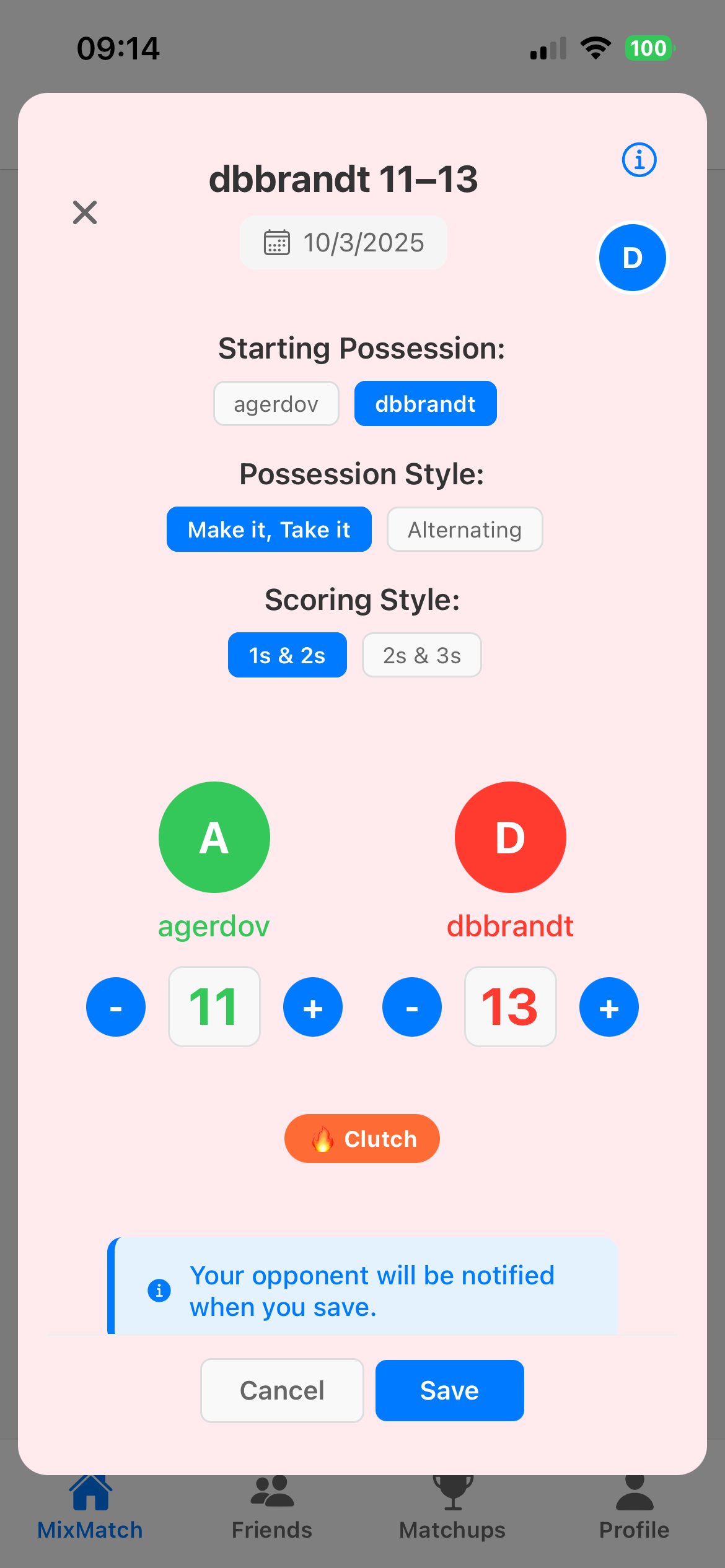 MixMatch Basketball Match